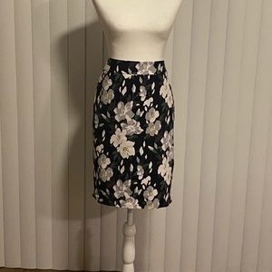 Ann Taylor floral skirt. Great for work.
